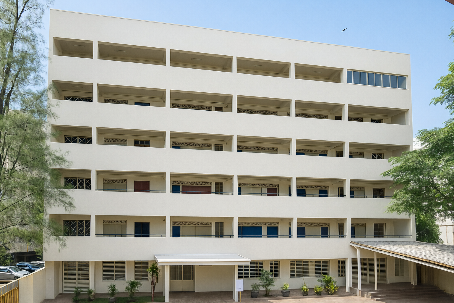 Aeren Degree College campus heritage building